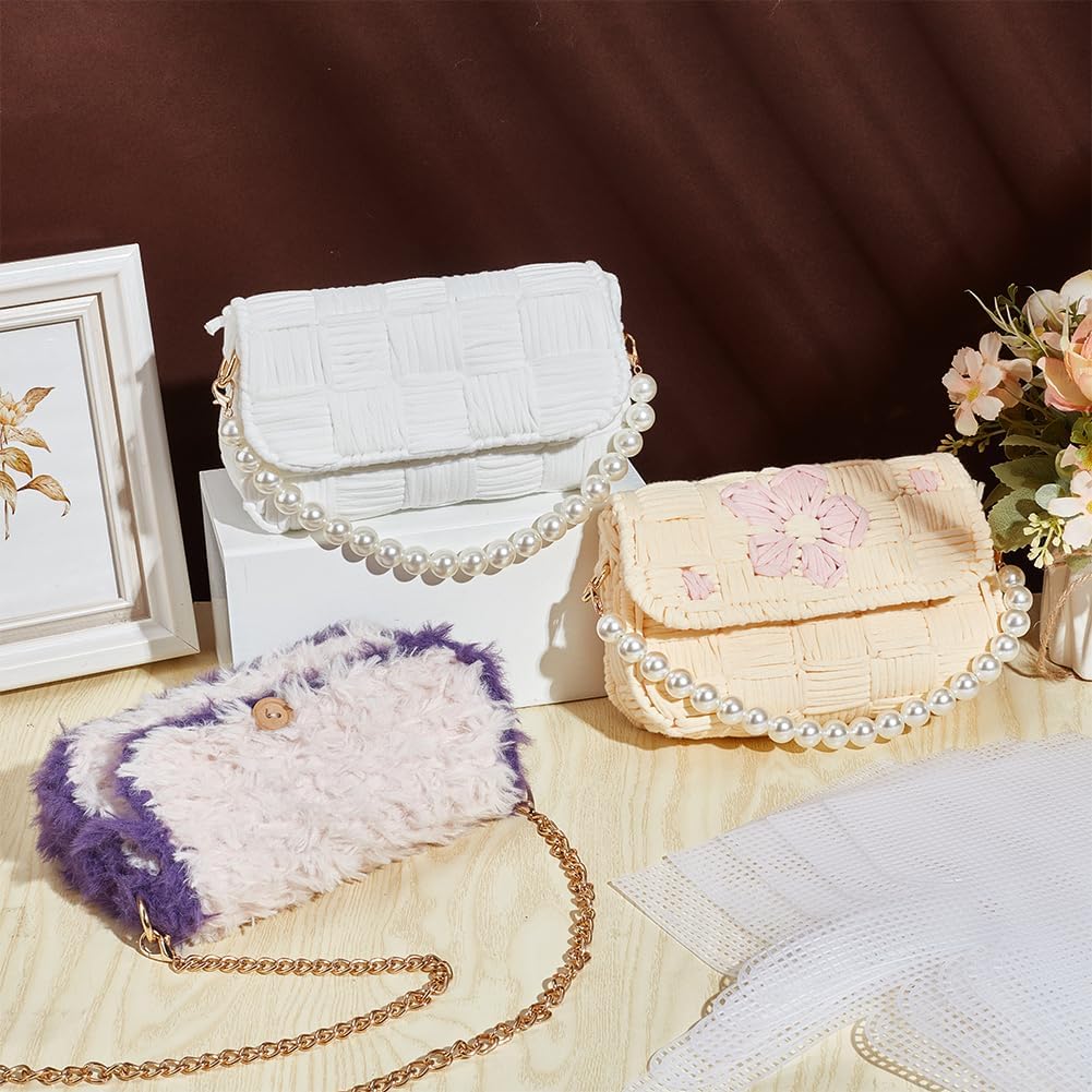 1-4Pcs Plastic Mesh Canvas She - огляд і ціна Embroidery Bag
