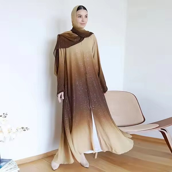 Eid Ramadan Gradient Kimono Ca - огляд і ціна Embroidery Kebaya